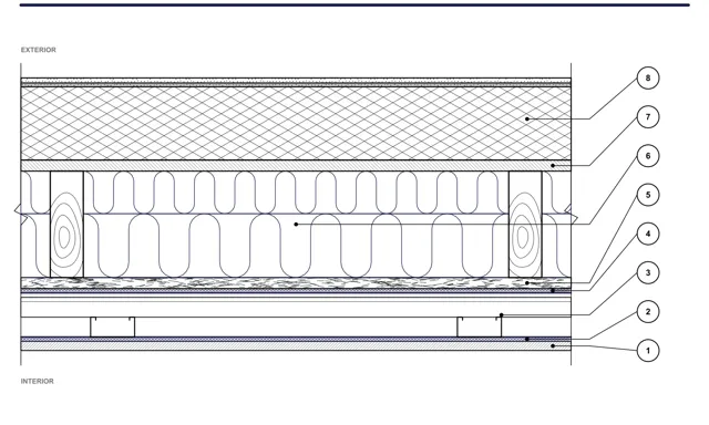 CAD detail ISO-PER-04: Vnější stěna — omítka, oblast soklu