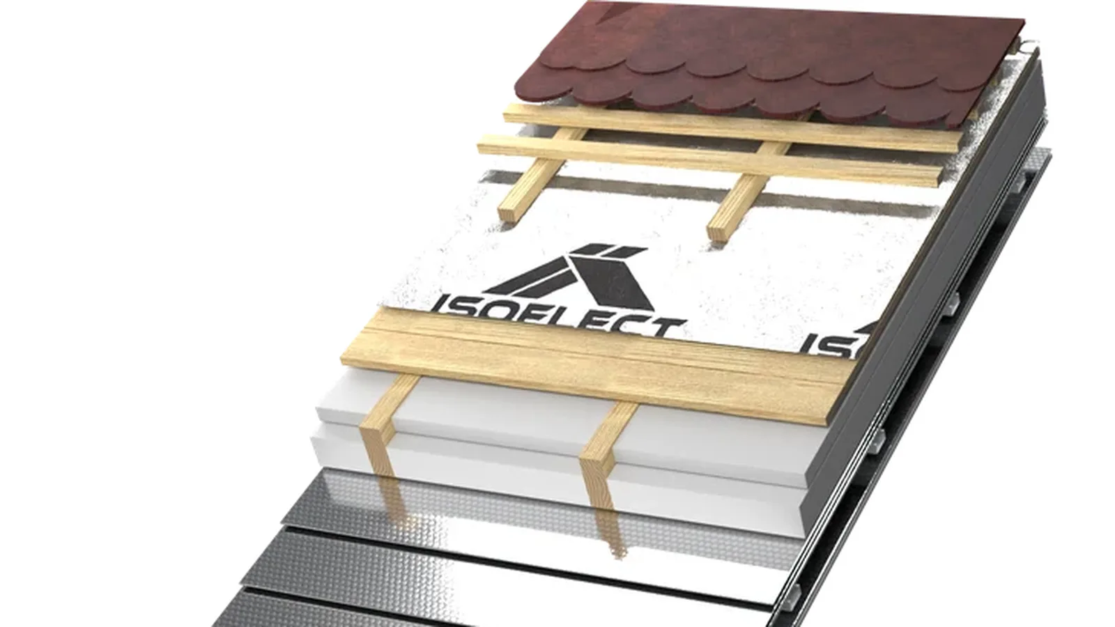 System 10: více než 10 m²·K/W s 25 cm Wolle mezi krokvemi