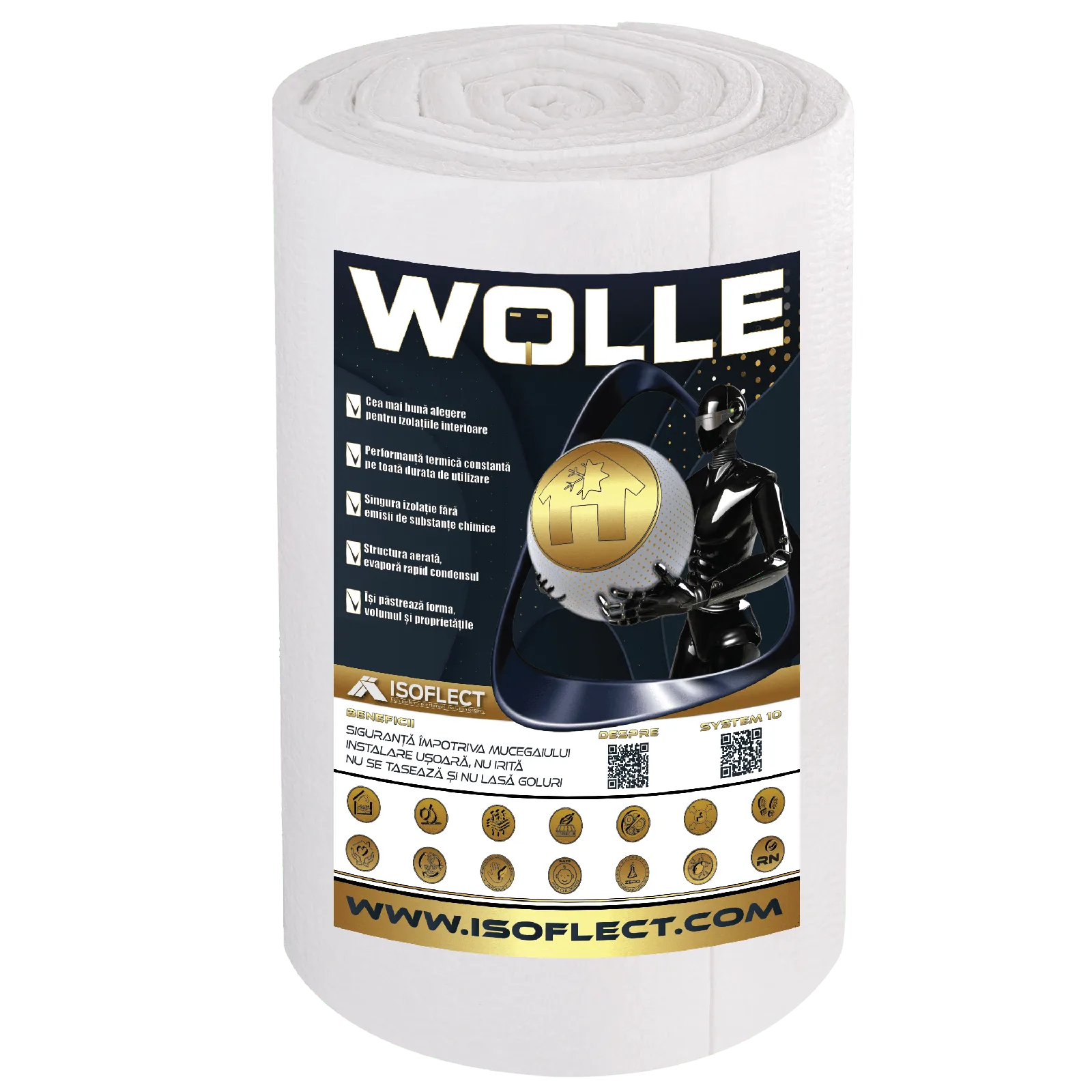 Wolle P800, role